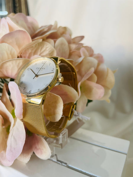 Obaku Land Gold White