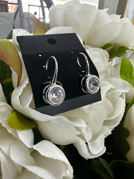 29mm Sterling Silver Teardrop Earrings – Elegant Bridal & Formal Jewellery for Women