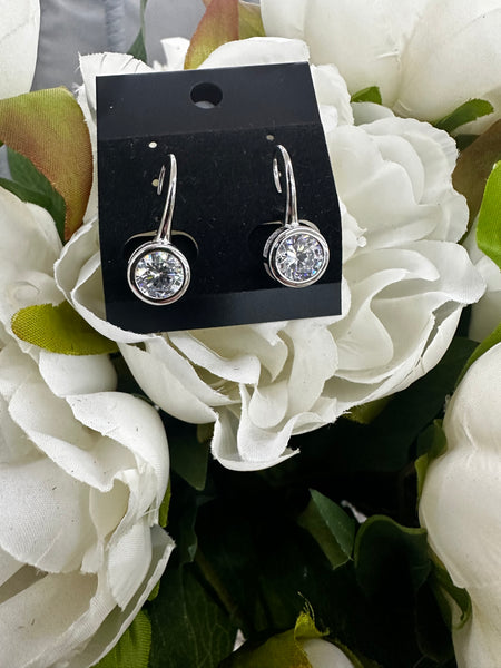 29mm Sterling Silver Teardrop Earrings – Elegant Bridal & Formal Jewellery for Women