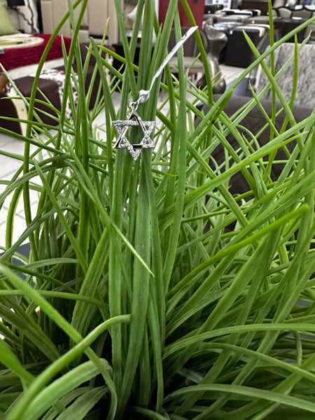 Sterling Silver Magen David Pendant – A Symbol of Faith and Heritage