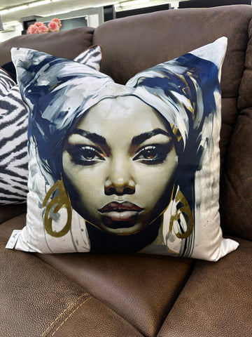 African Lady Scatter Cushion