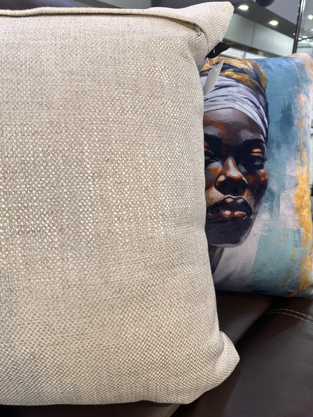 The Golden Veil Scatter Cushion