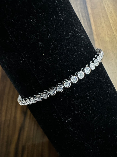 Sterling Silver Tennis Bracelet