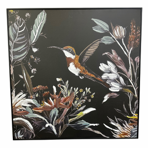 Midnight Bloom Canvas
