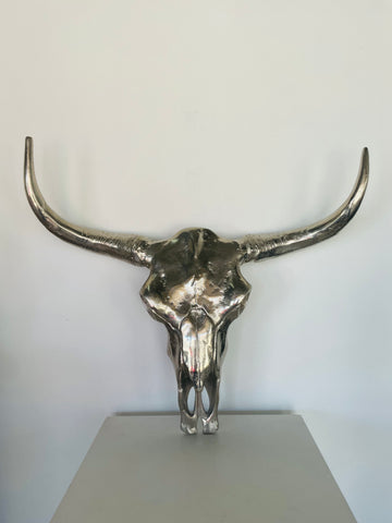 Modern Bull Sculpture