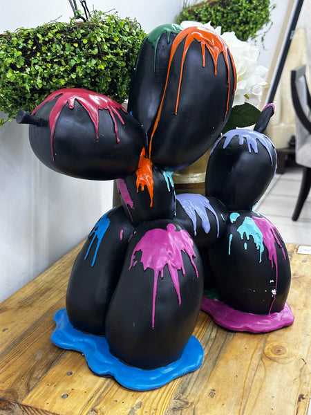 Dog Balloon Graffiti Statue