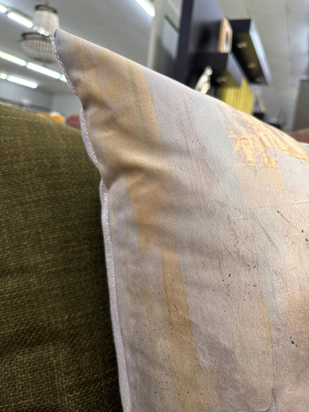 Golden Elegance African Lady Scatter Cushion