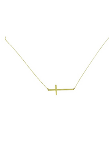 Petite Cross Necklace