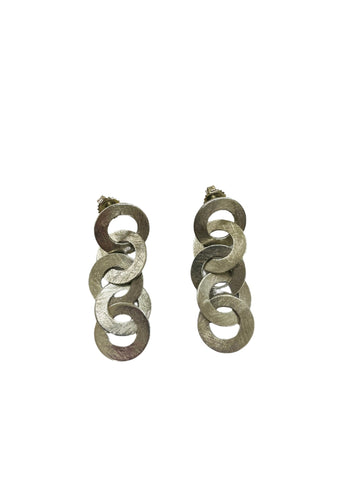 Interwoven Circle Earrings