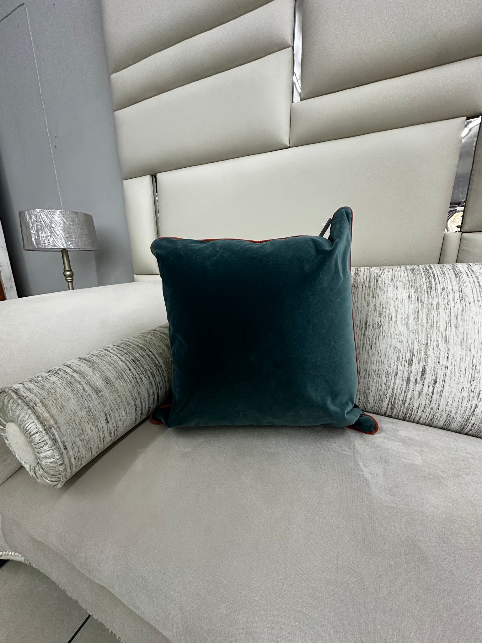 Velvet Teal Scatter Cushion