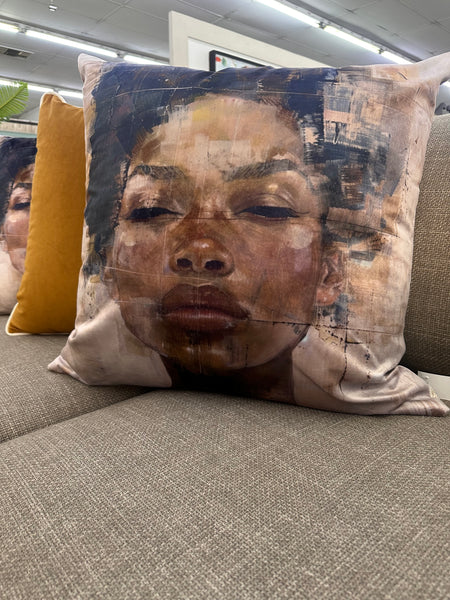 Print Dreamy Girl Scatter Cushion