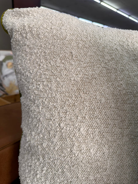 Text Melrose Lime Pipe Scatter Cushion