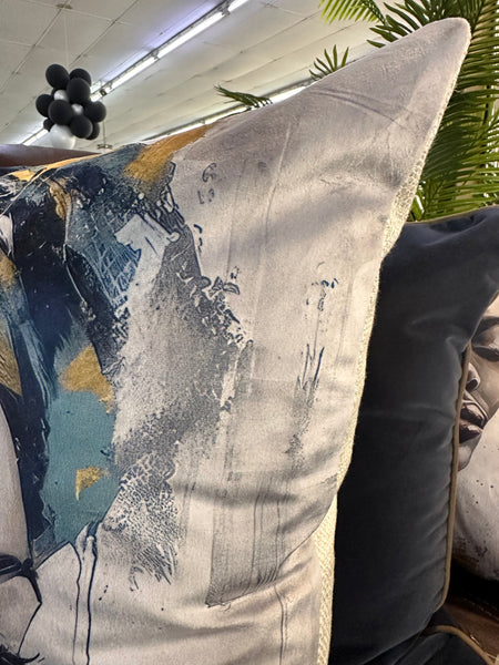 Diva in Blue Scatter Cushion