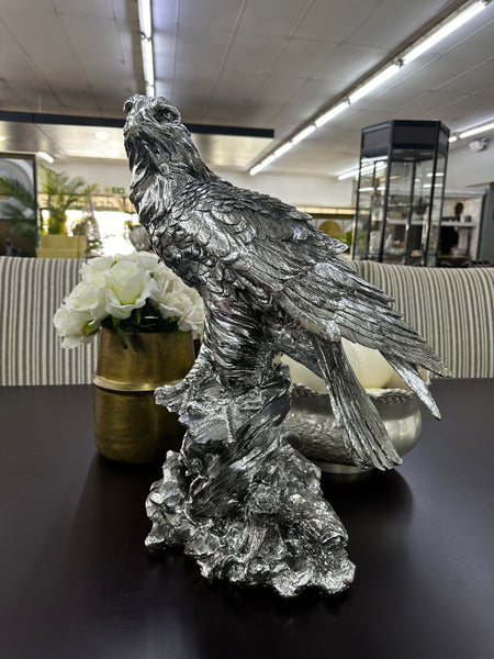 Eagle Silver Giant Statue