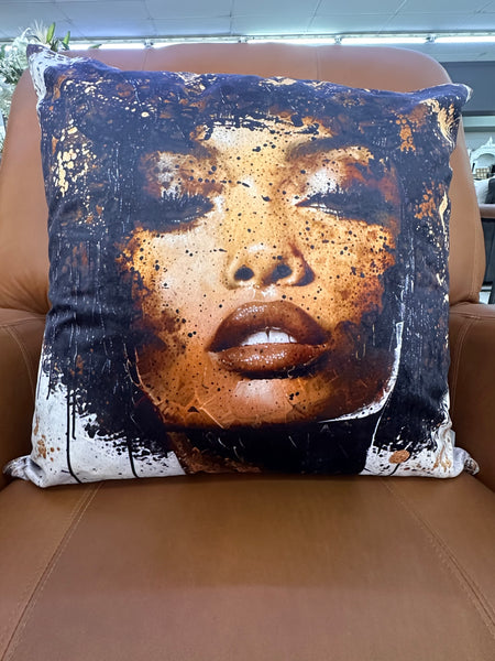 Print Afro Cloud Scatter Cushion