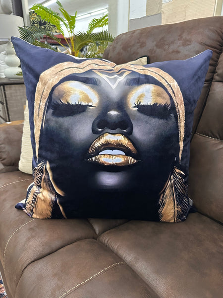 Feathered Dream Girl Scatter Cushion