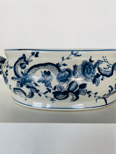 Antique Floral Decorative Bowl