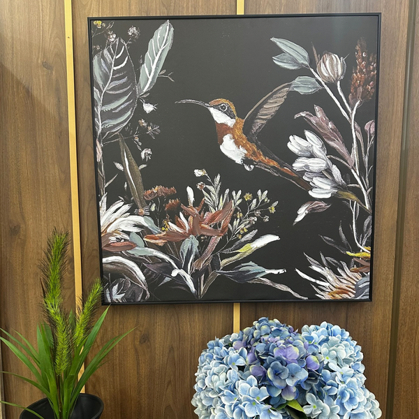 Midnight Bloom Canvas