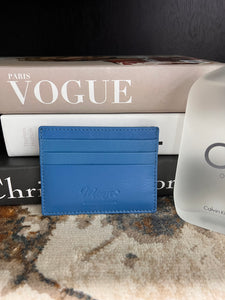 Monroe Blue Card Holder