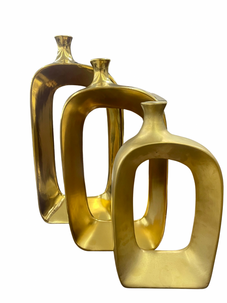 Antique Gold Vases