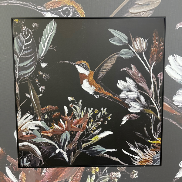 Midnight Bloom Canvas