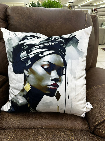 African Lady Scatter Cushion