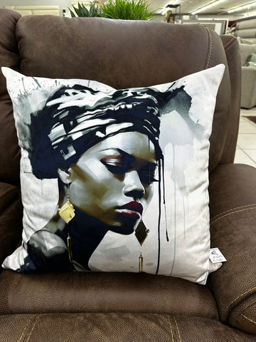 African Lady Scatter Cushion
