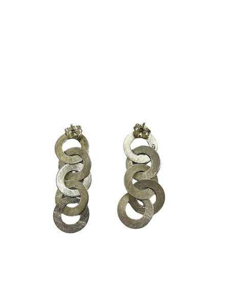 Interwoven Circle Earrings