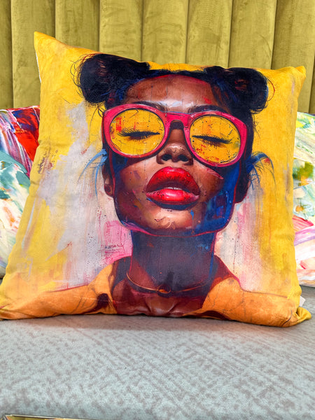 Neon Pop Scatter Cushion