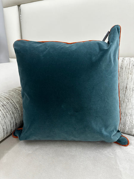 Velvet Teal Scatter Cushion