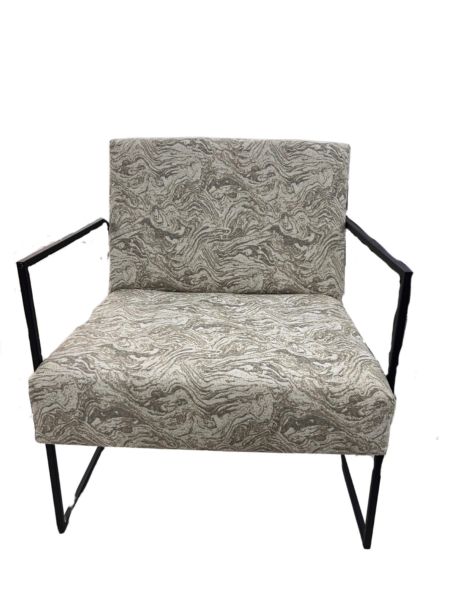 Marble Steel Arm Chair