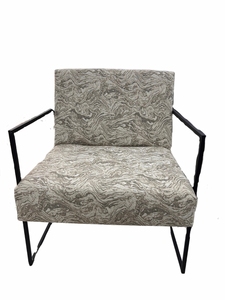 Marble Steel Arm Chair