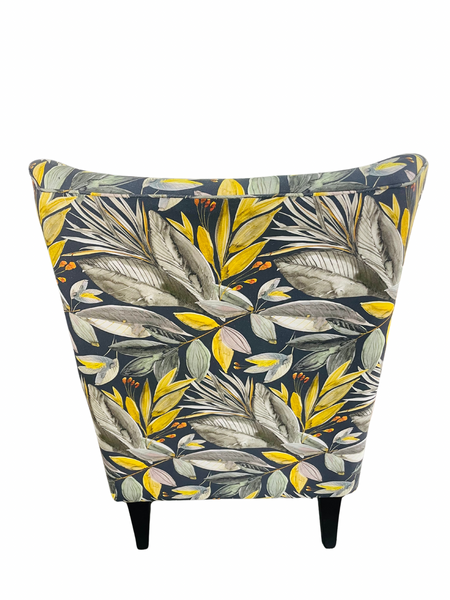 Yellow Leaf Occasional Chair