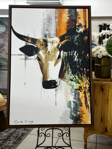 Nguni Cow Canvas