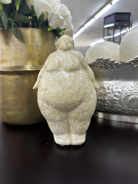 Voluptuous Standing Lady Statue