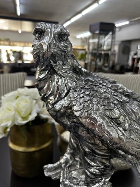 Eagle Silver Giant Statue