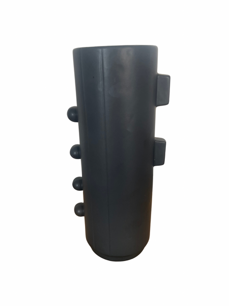 Matte Black Ceramic Vase