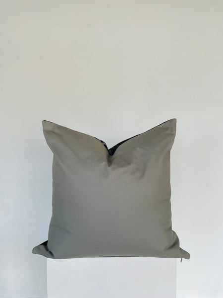 Two - Toned Black Leapord Print and Bronze Scatter Pillow