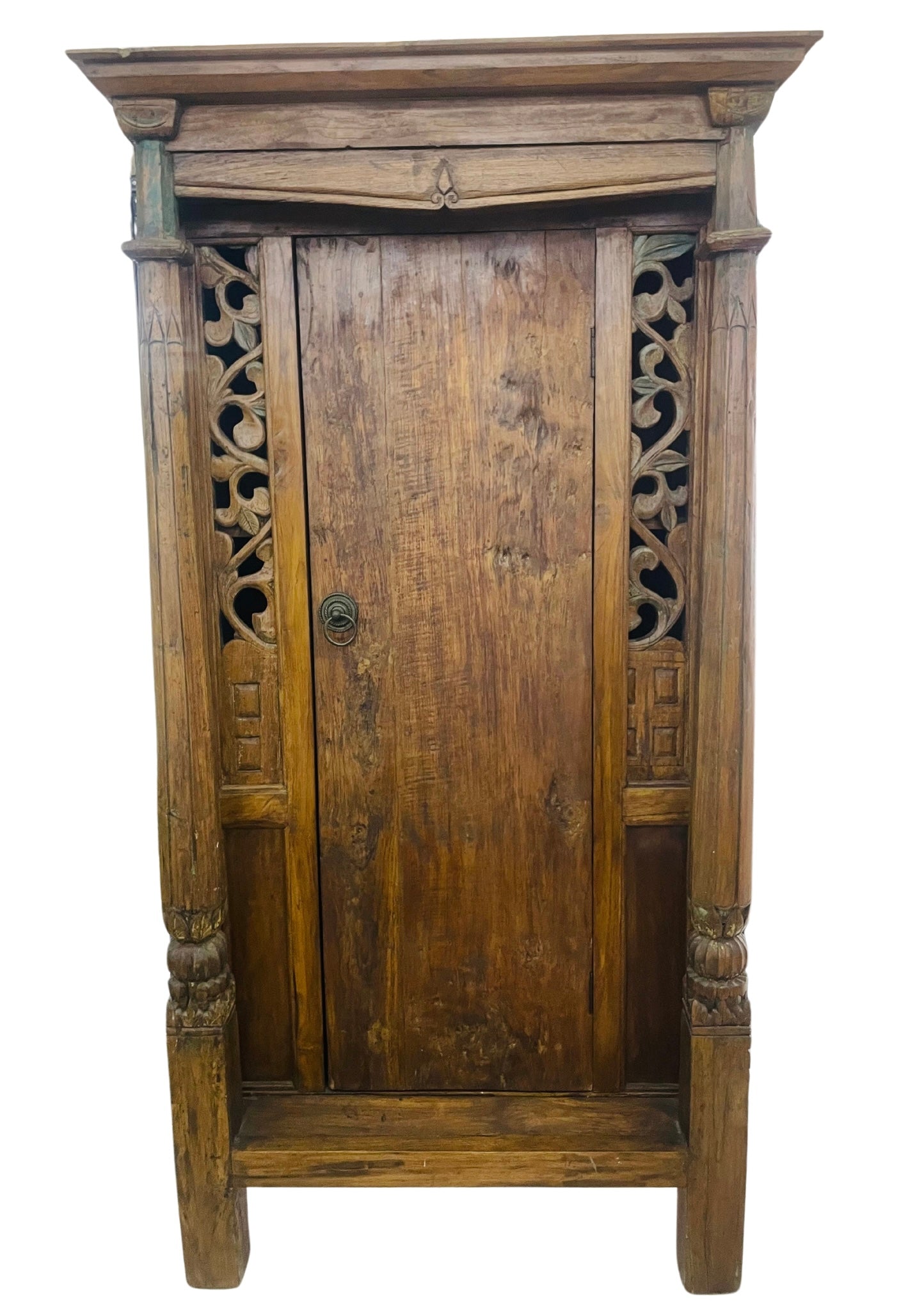 Luna Antique Teak Cabinet