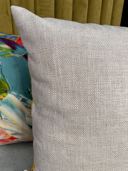 Impasto Burst Scatter Cushion