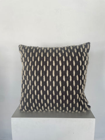 Rustic Wool-blend Scatter Cushion