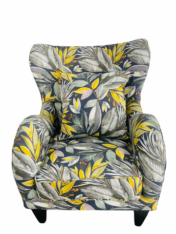 Yellow Leaf Occasional Chair