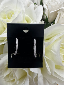 21mm Hoop Sterling Silver Earrings