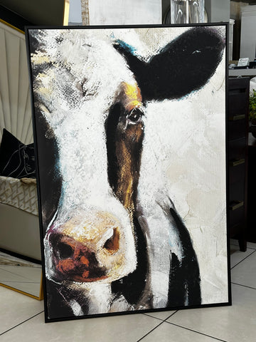 Cow Texture Canvas