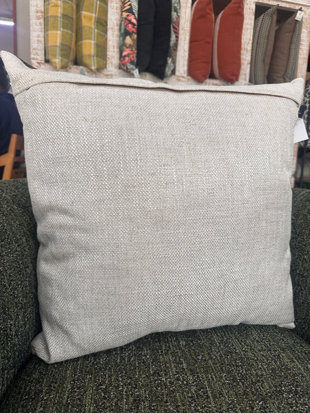 Print Peacock Feather Scatter Cushion