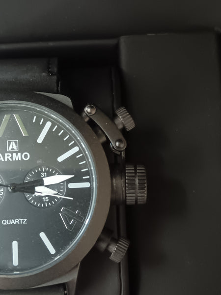 Black Face Armo Watch