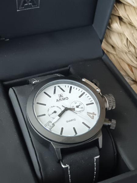 White Face Armo Watch