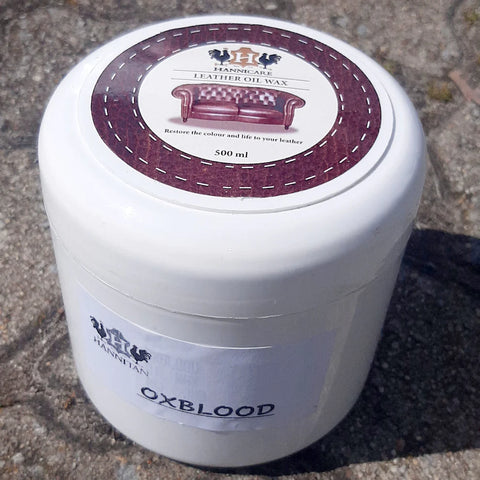 Hannicare Leather Oil Wax (Oxblood)