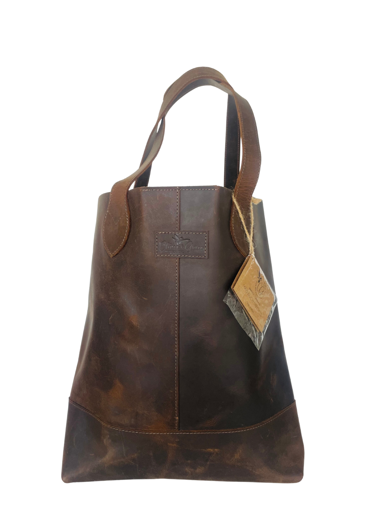 Olivia and Grace Shopper Bag Chestnut