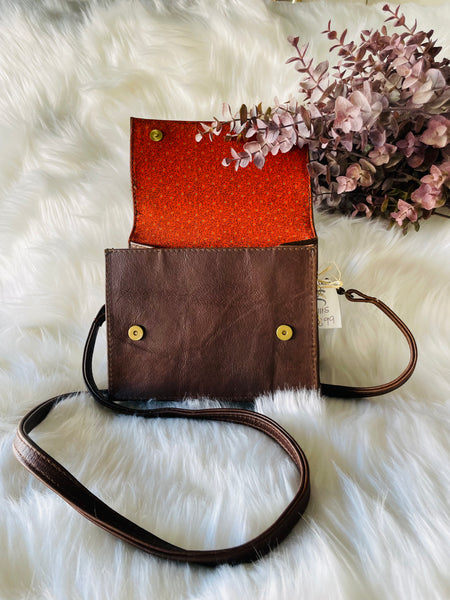 sheSwati Genuine Leather Crossbody Handbag